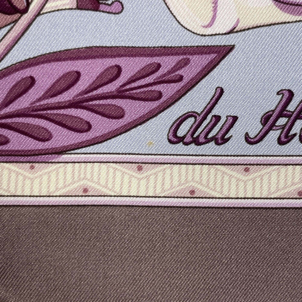 HERMES Black Silk Scarf - Picture 3 of 4